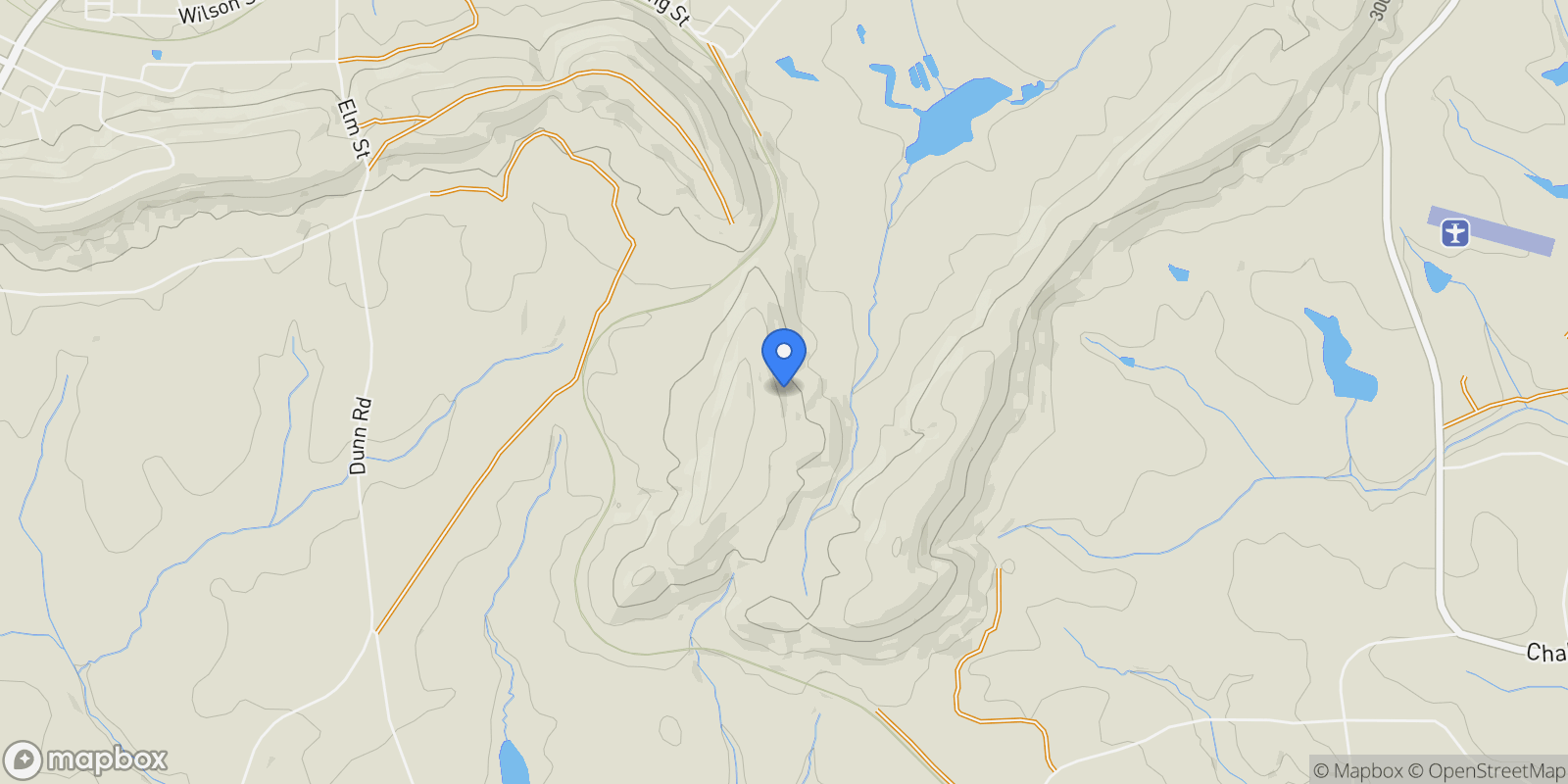 Map showing 5225 Chalybeate Springs Road, Woodland, GA 31836, Woodland, Georgia, United States.