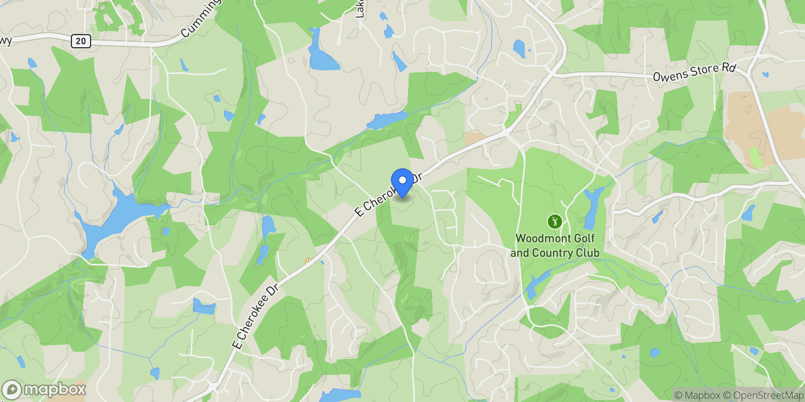 Map showing 00 Memory Lane, Canton, GA 30115, Canton, Georgia, United States.
