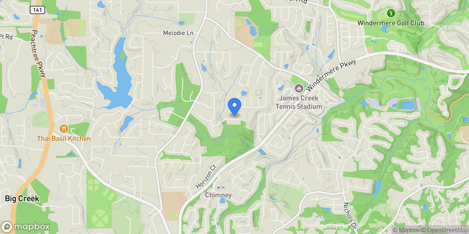 Map showing 2715 Ivey Crossing Trail, Cumming, GA 30041, Cumming, Georgia, United States.