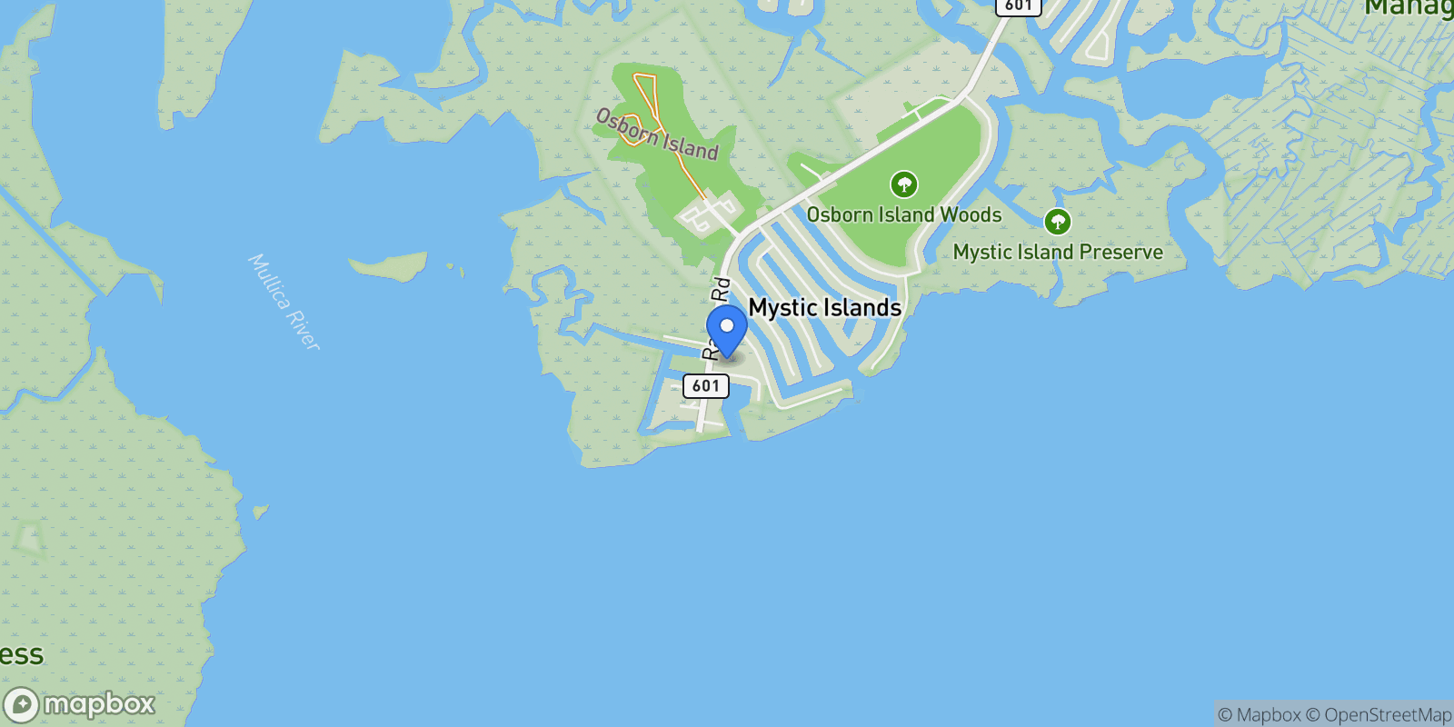 Map showing 1427 Radio Road, Little Egg Harbor, NJ 08087, Little Egg Harbor Township, New Jersey, United States.