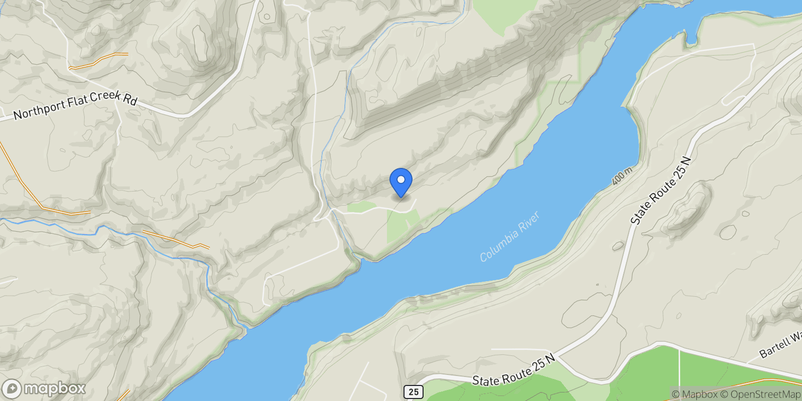 Map showing 3752 Vineyard Way, Kettle Falls, WA 99141, Kettle Falls, Washington, United States.