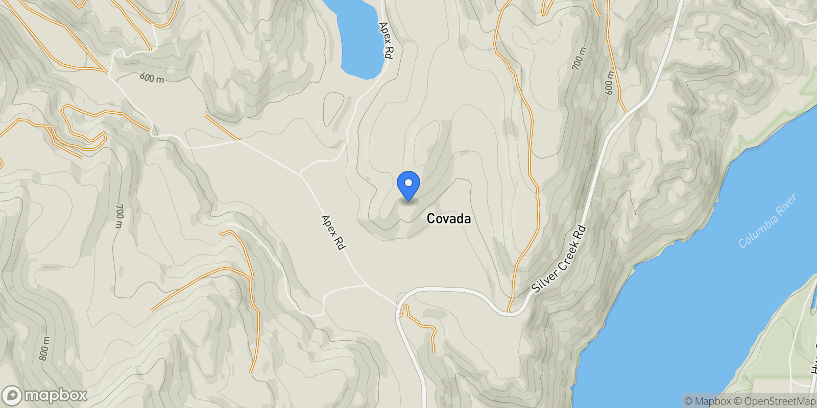 Map showing 26 Stray Dog Canyon Rd, Inchelium, WA 99138, Inchelium, Washington, United States.