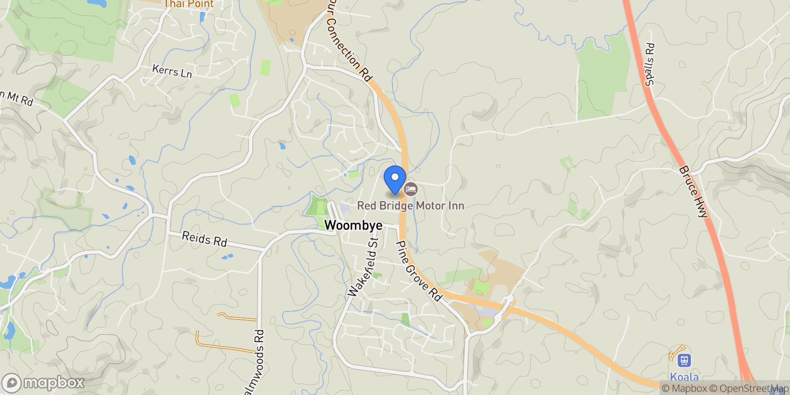 Map showing 16A Wilson Avenue, Woombye, Woombye, Queensland, Australia.