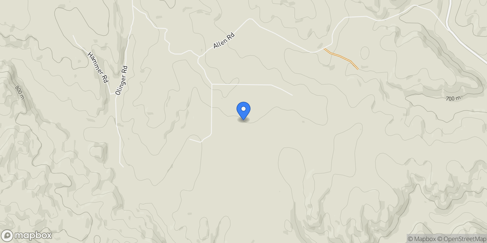 Map showing 52XX Wagner Rd, Springdale, WA 99173, Springdale, Washington, United States.