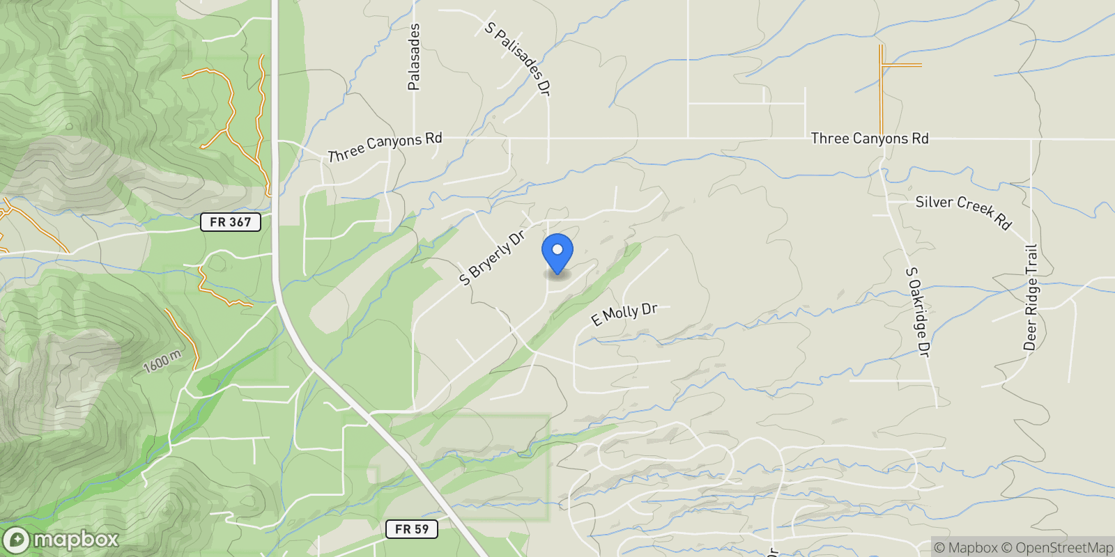 Map showing 6027 E ANDALUSIAN Court, Hereford, AZ 85615, Sierra Vista Southeast, Arizona, United States.