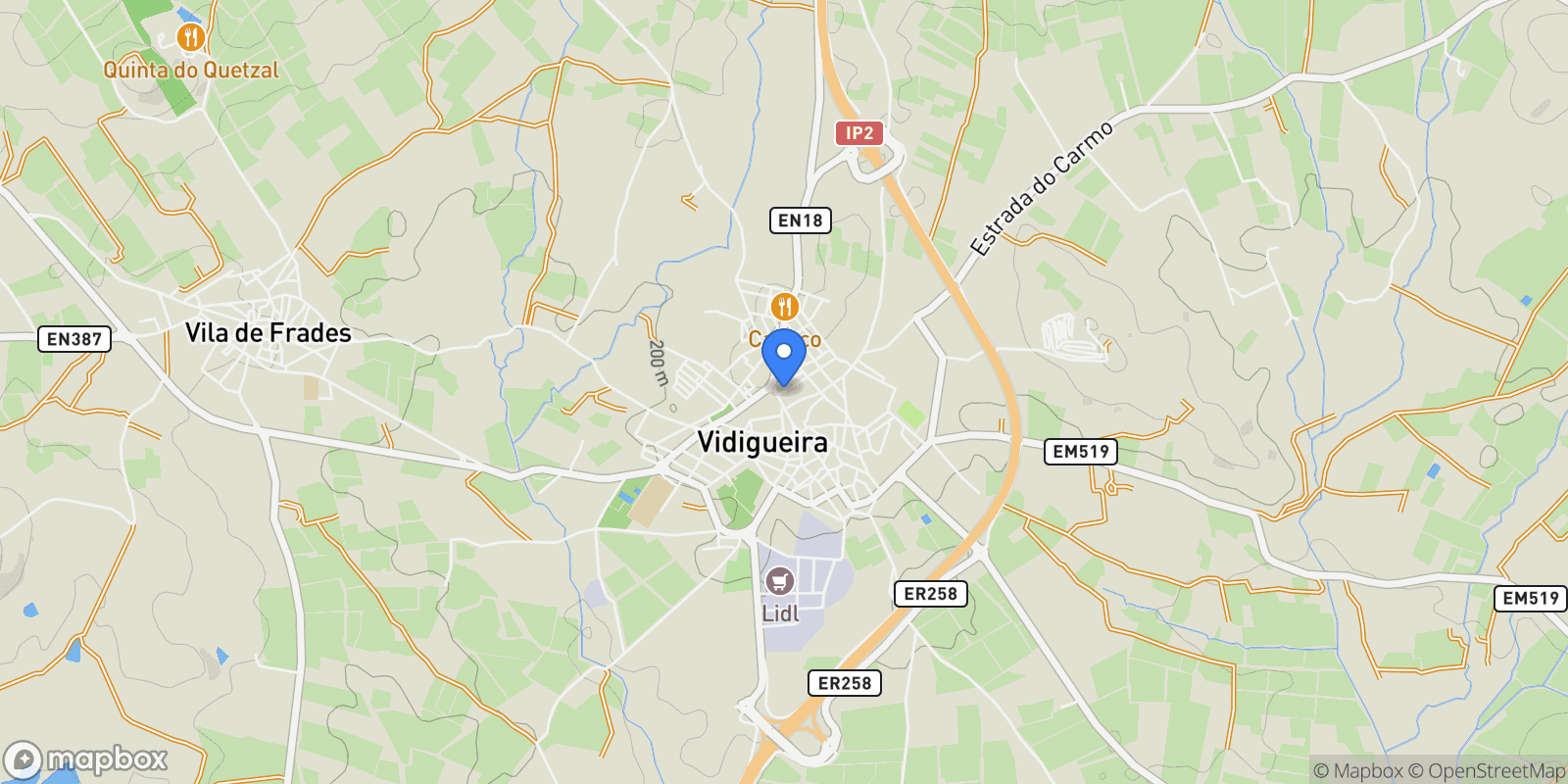 Map showing Selmes, Vidigueira, Beja, Vidigueira, Vidigueira, Beja District, Portugal.