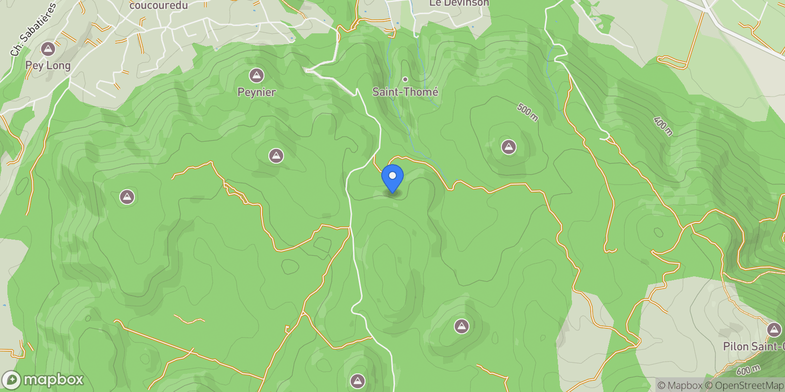 Map showing Néoules, Provence-Alpes-Côte d'Azur, France.