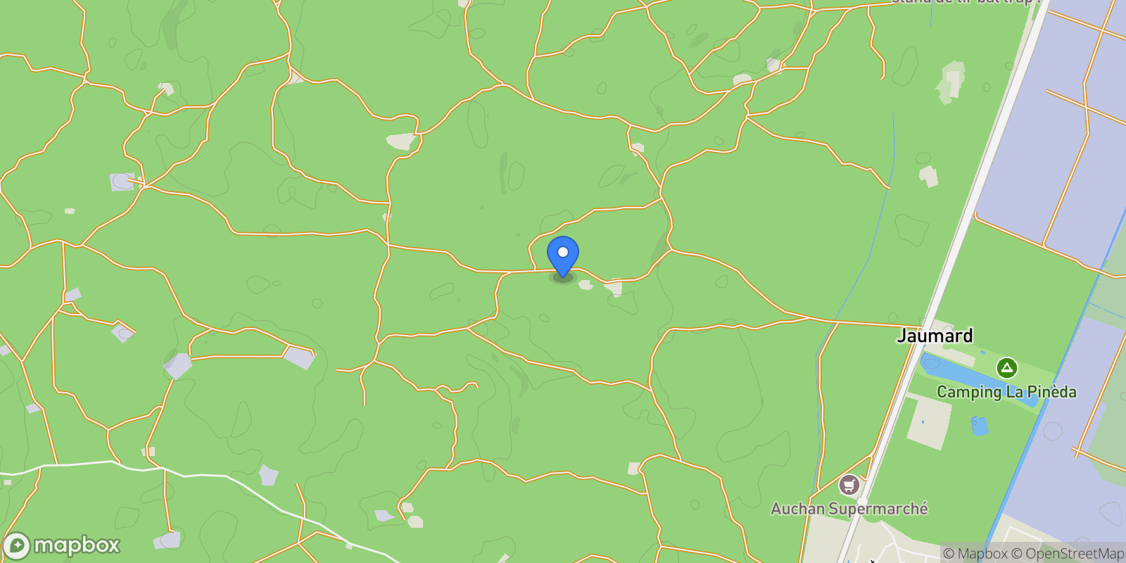 Map showing La Teste-de-Buch, Nouvelle-Aquitaine, France.