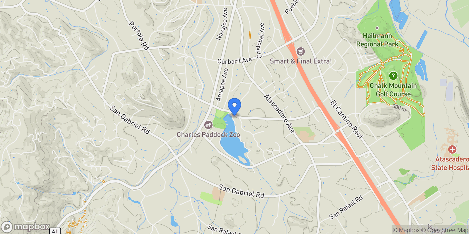 Map showing 8200 Portola, Atascadero, CA 93422, Atascadero, California, United States.