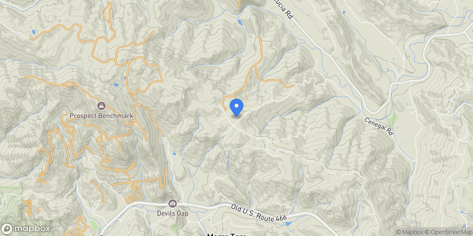 Map showing 12400 San Marcos, Atascadero, CA 93422, Atascadero, California, United States.