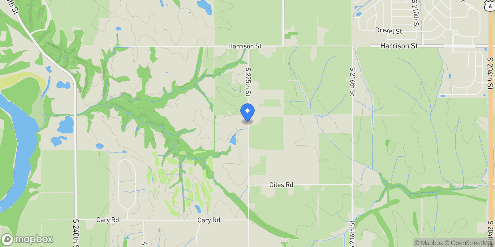 Map showing 7720 S 225th Street, Gretna, NE 68028, Gretna, Nebraska, United States.