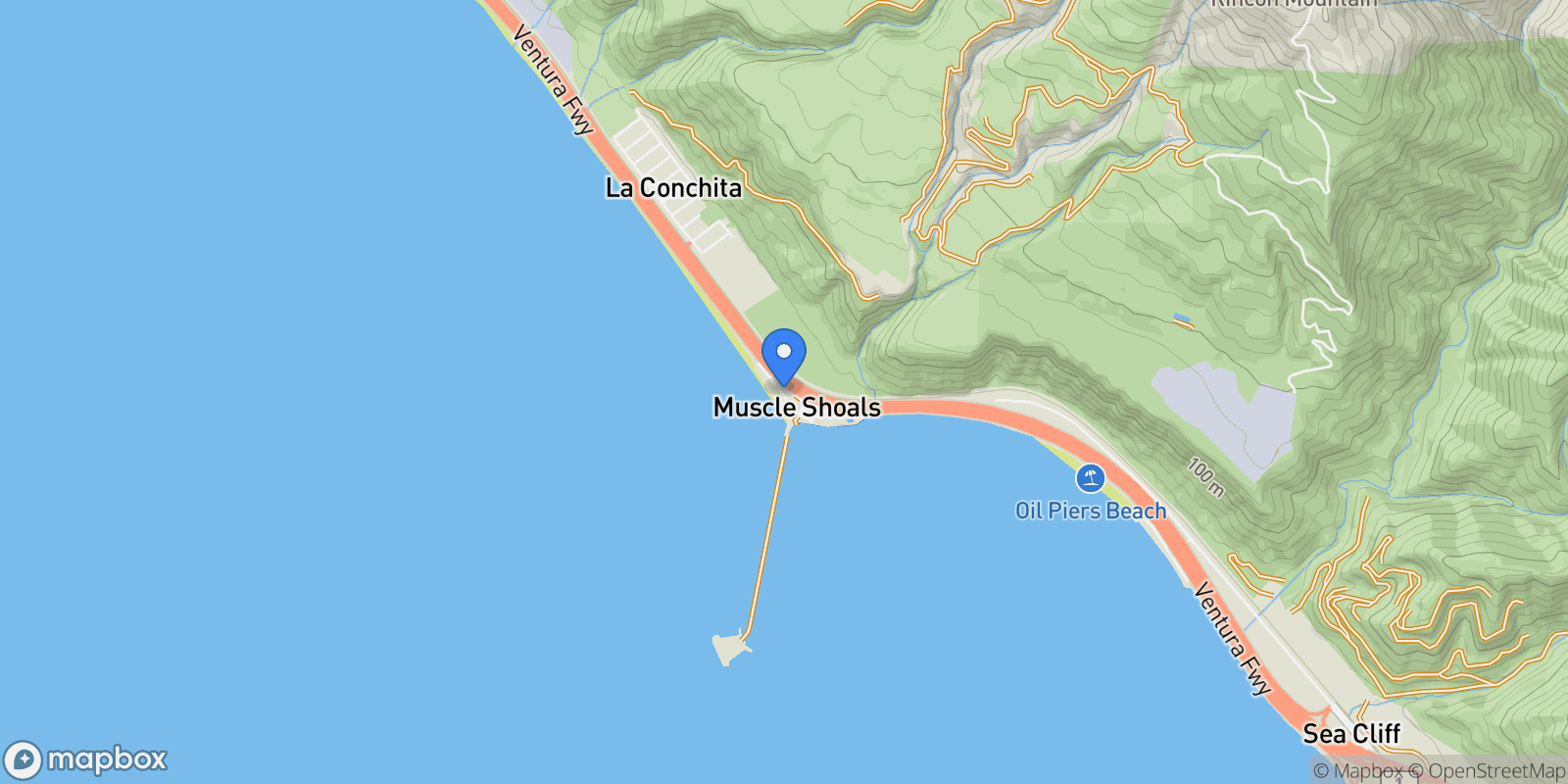 Map showing 6733 Breakers Way, Ventura, California, United States.