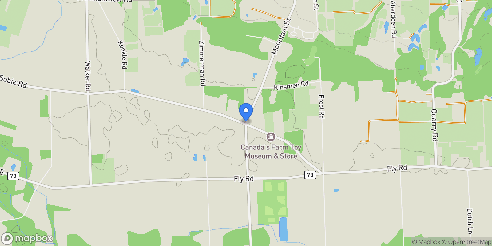 Map showing 3867 Quarry Road, Lincoln, ON L3J 1X4, Lincoln, Ontario, Canada.