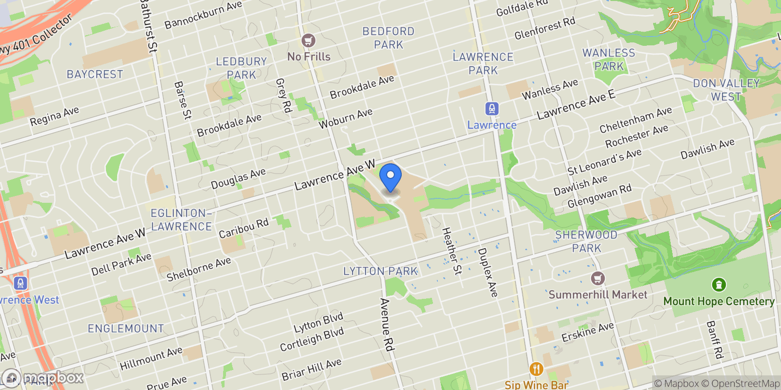 Map showing 451 Rosewell Ave  415, Toronto, ON M4R 2H8, Toronto, Ontario, Canada.