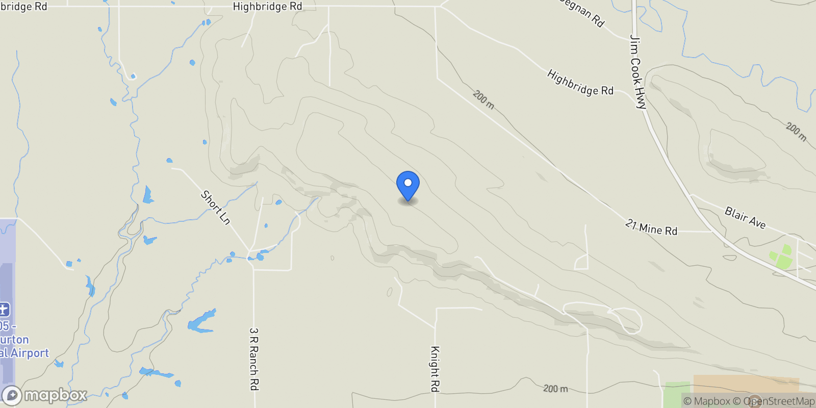 Map showing NW 1030th Avenue, Wilburton, OK 74578, Yanush, Oklahoma, United States.