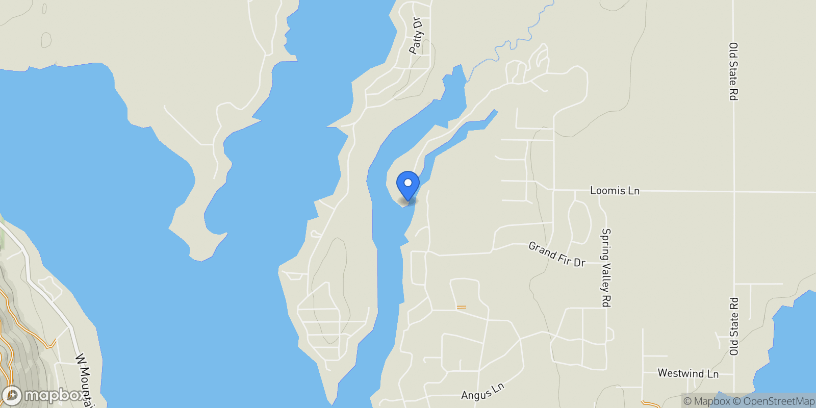 Map showing 136 Jacks Loop, Donnelly, ID 83615, Donnelly, Idaho, United States.