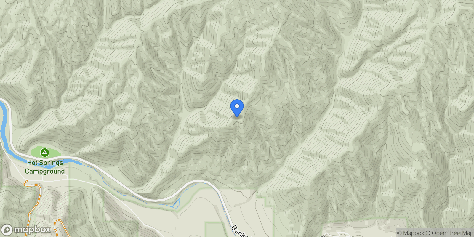 Map showing 38 Singing Springs Way, Garden Valley, ID 83622, Garden Valley, Idaho, United States.