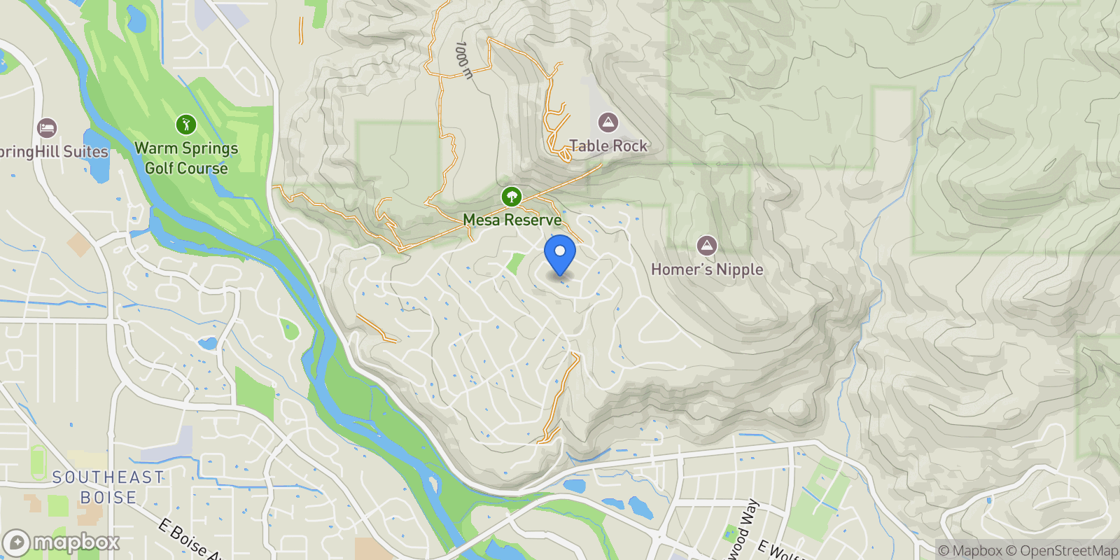 Map showing 1545 S Trent Point Way, Boise, ID 83712, Boise, Idaho, United States.