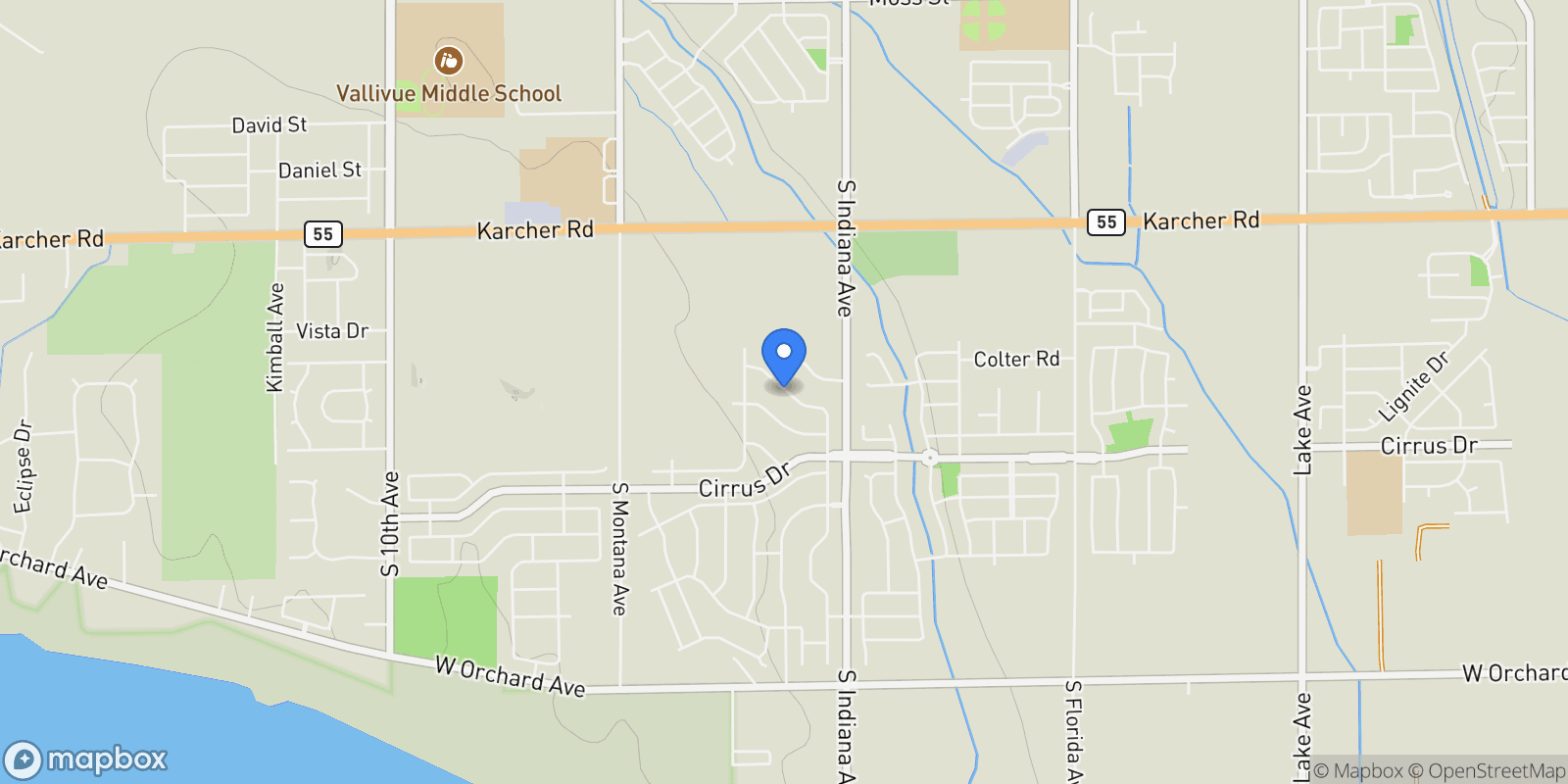 Map showing 15639 Cumulus Way, Caldwell, ID 83607, Caldwell, Idaho, United States.