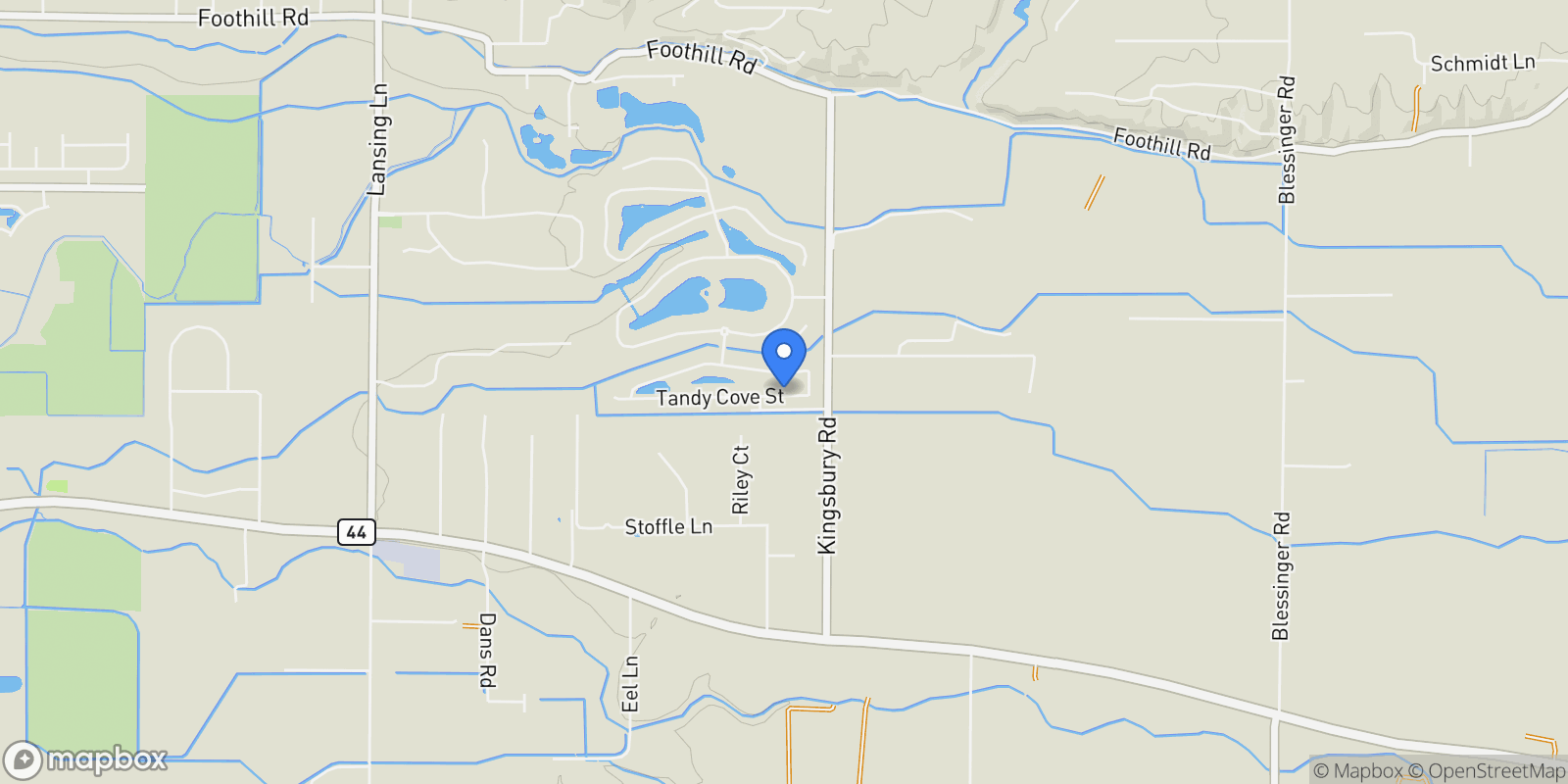 Map showing 8086 Tandy Cove St., Middleton, ID 83644, Middleton, Idaho, United States.
