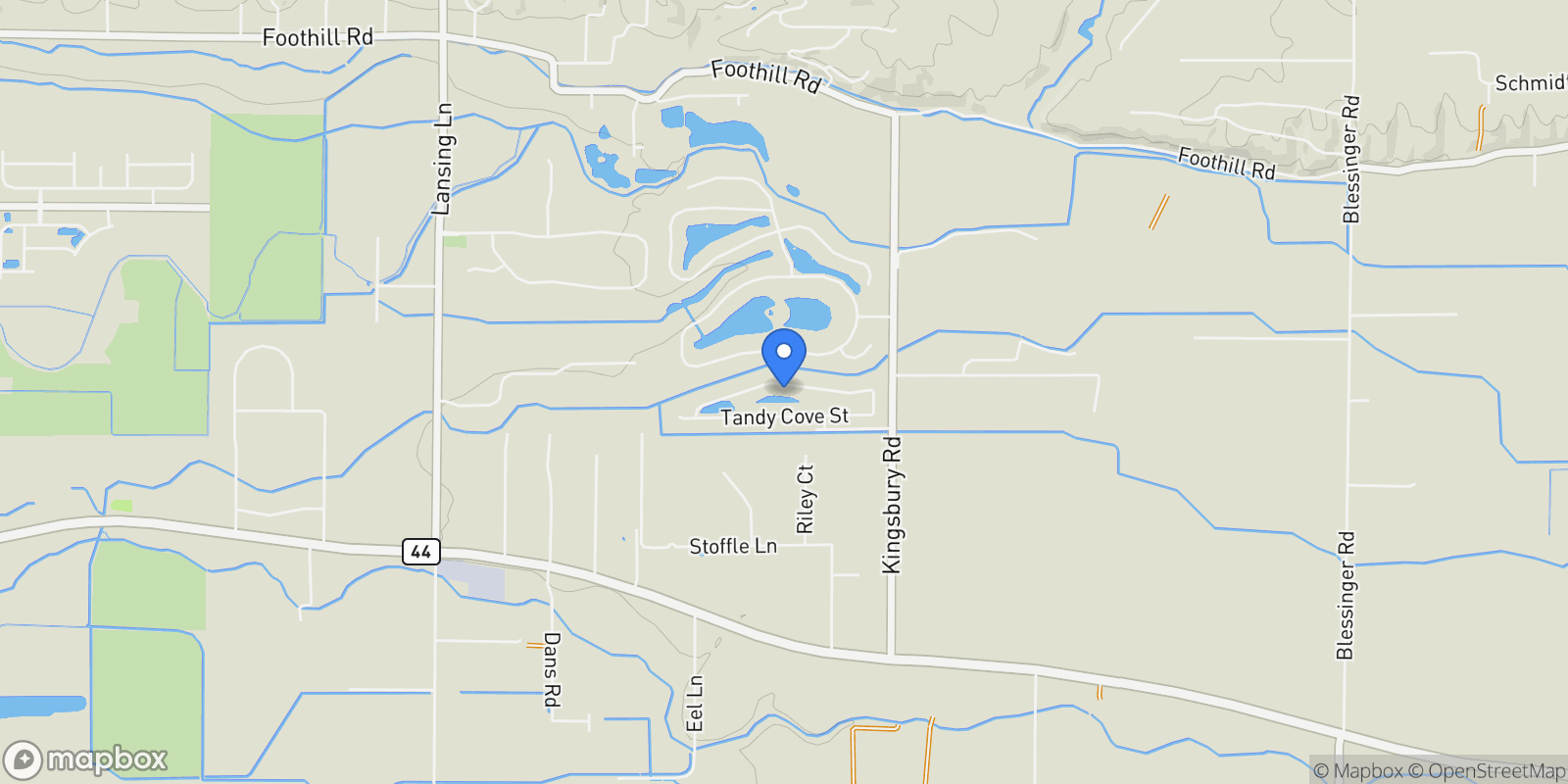 Map showing 8161 Fountain Brook St., Middleton, ID 83644, Middleton, Idaho, United States.