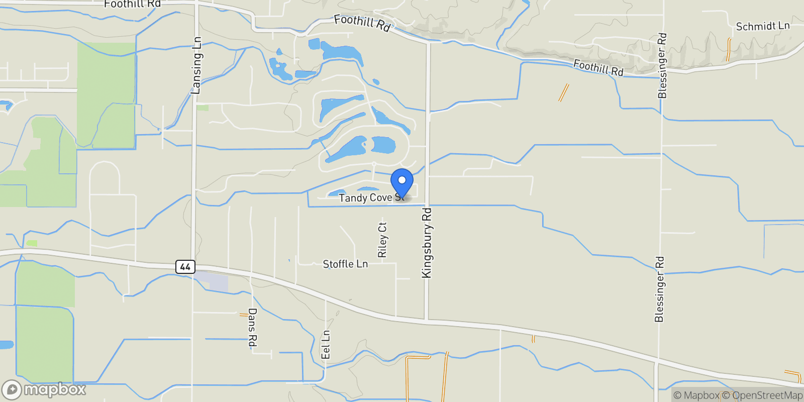 Map showing 8085 Tandy Cove St., Middleton, ID 83644, Middleton, Idaho, United States.