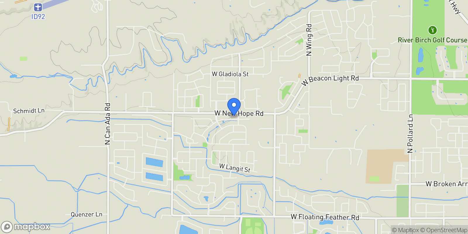 Map showing 11284 W Campanula Dr, Star, ID 83669, Star, Idaho, United States.