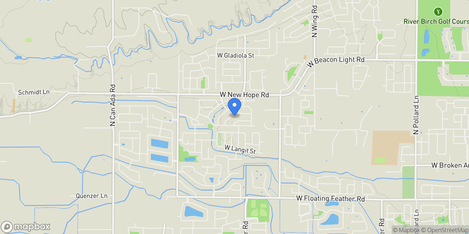 Map showing 11349 W Helenium Dr, Star, ID 83669, Star, Idaho, United States.