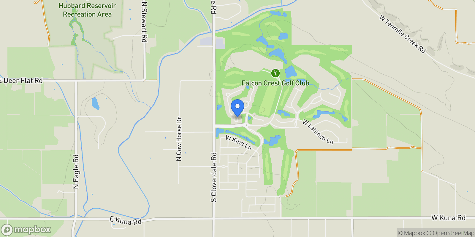 Map showing 11436 S Saylis Pl, Kuna, ID 83634, Kuna, Idaho, United States.