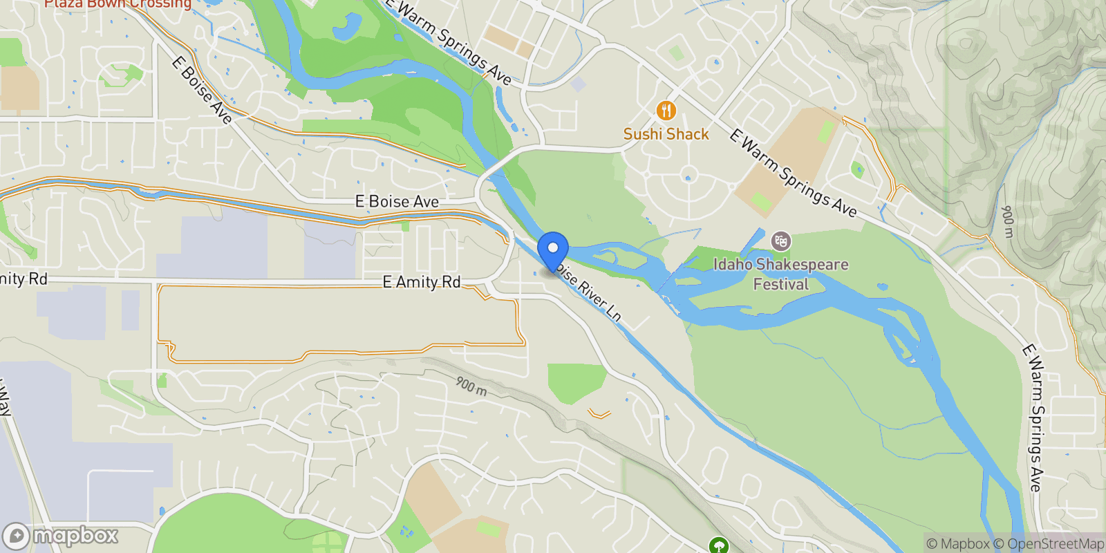 Map showing 4340 E Haystack St #305, Boise, ID 83716, Boise, Idaho, United States.