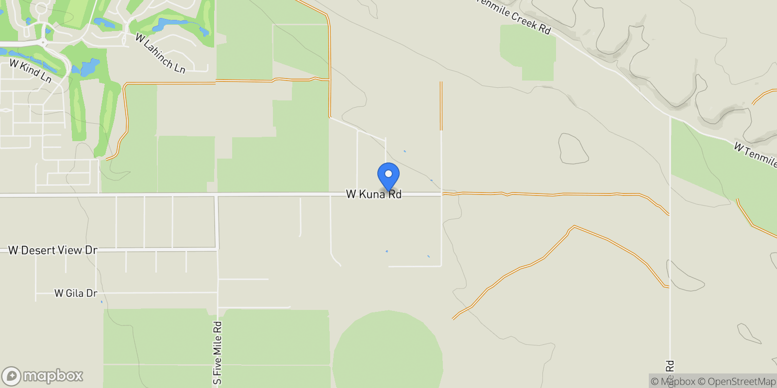 Map showing 9440 S Egg Harbor Ave, Kuna, ID 83634, Kuna, Idaho, United States.