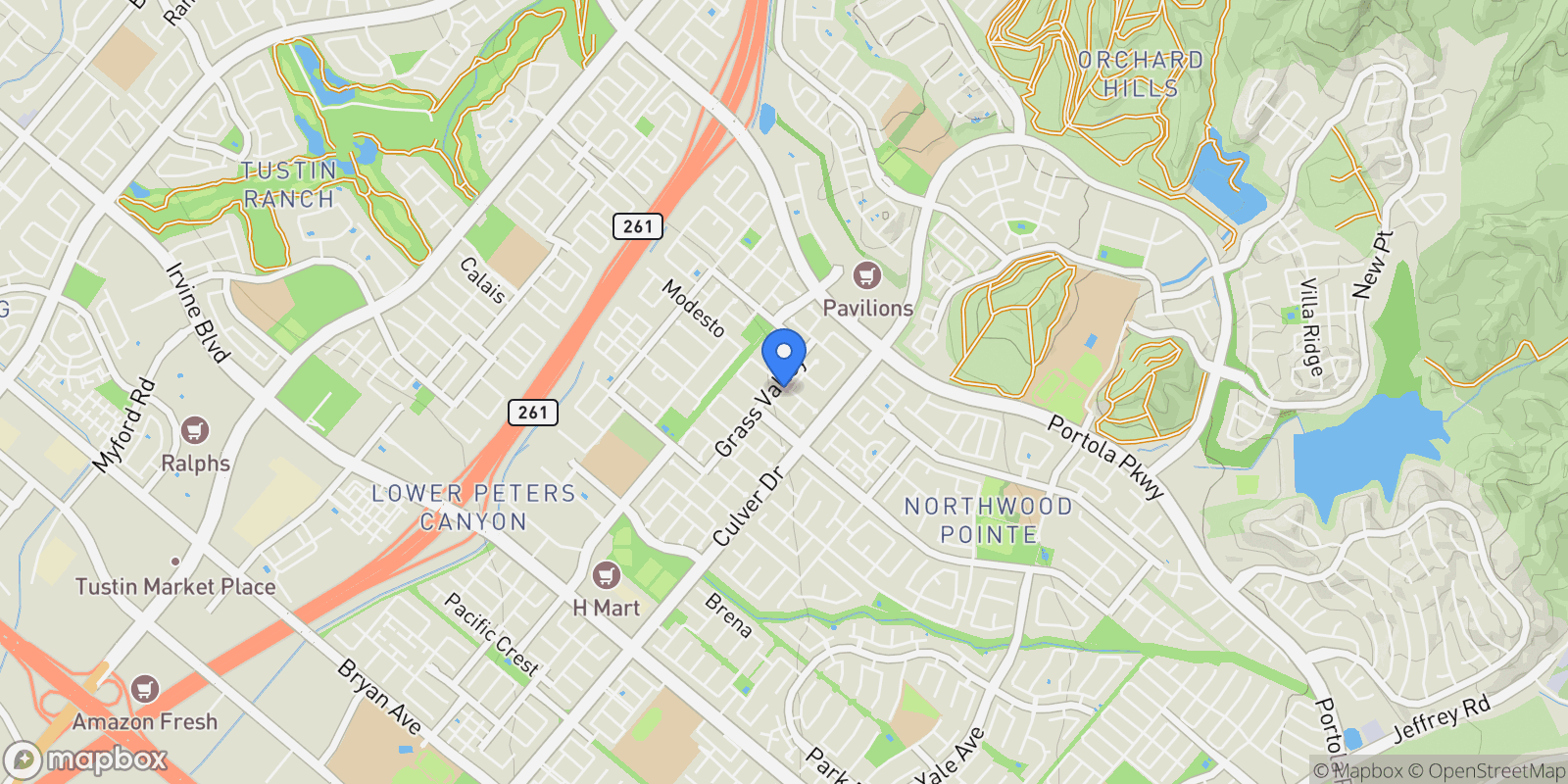 Map showing 24 Malibu, Irvine, CA 92602, Irvine, California, United States.