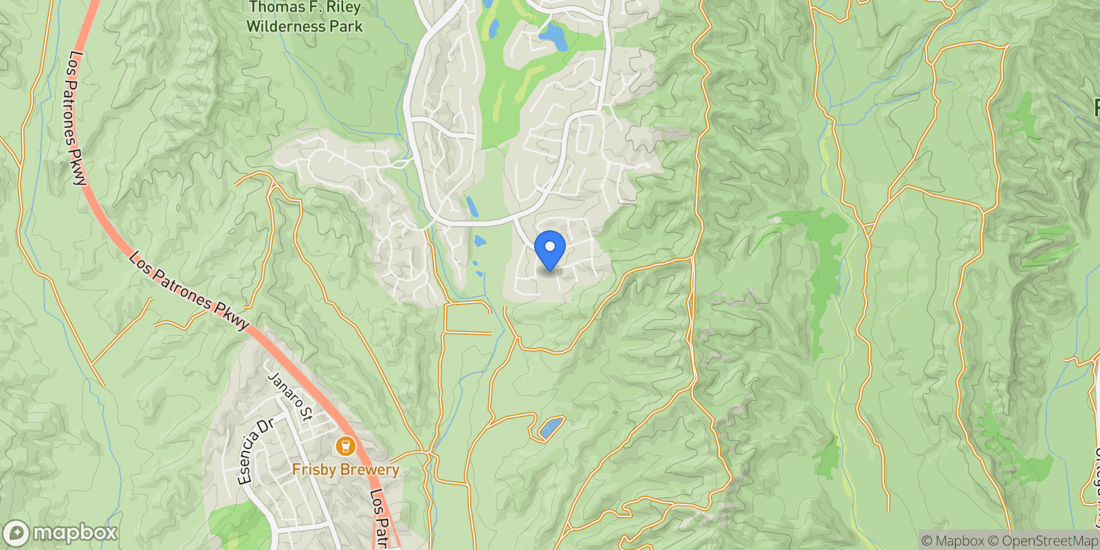 Map showing 41 Long View Road, Coto de Caza, CA 92679, Trabuco Canyon, California, United States.