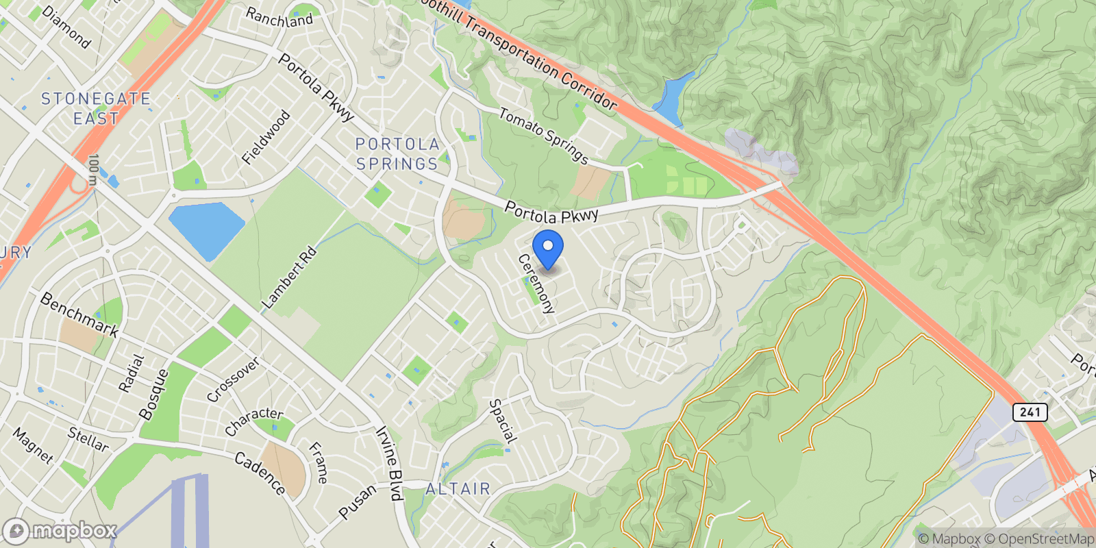 Map showing 137 Halo, Irvine, CA 92618, Irvine, California, United States.