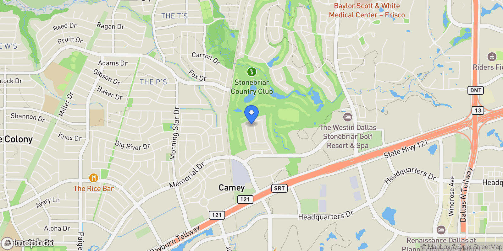 Map showing 1779 Torrey Pines Lane, Frisco, TX, 75034, USA, Frisco, Texas, United States.