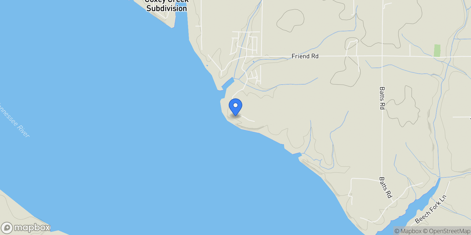 Map showing 12955 Saint Andrew Drive, Athens, AL, 35611, USA, Athens, Alabama, United States.