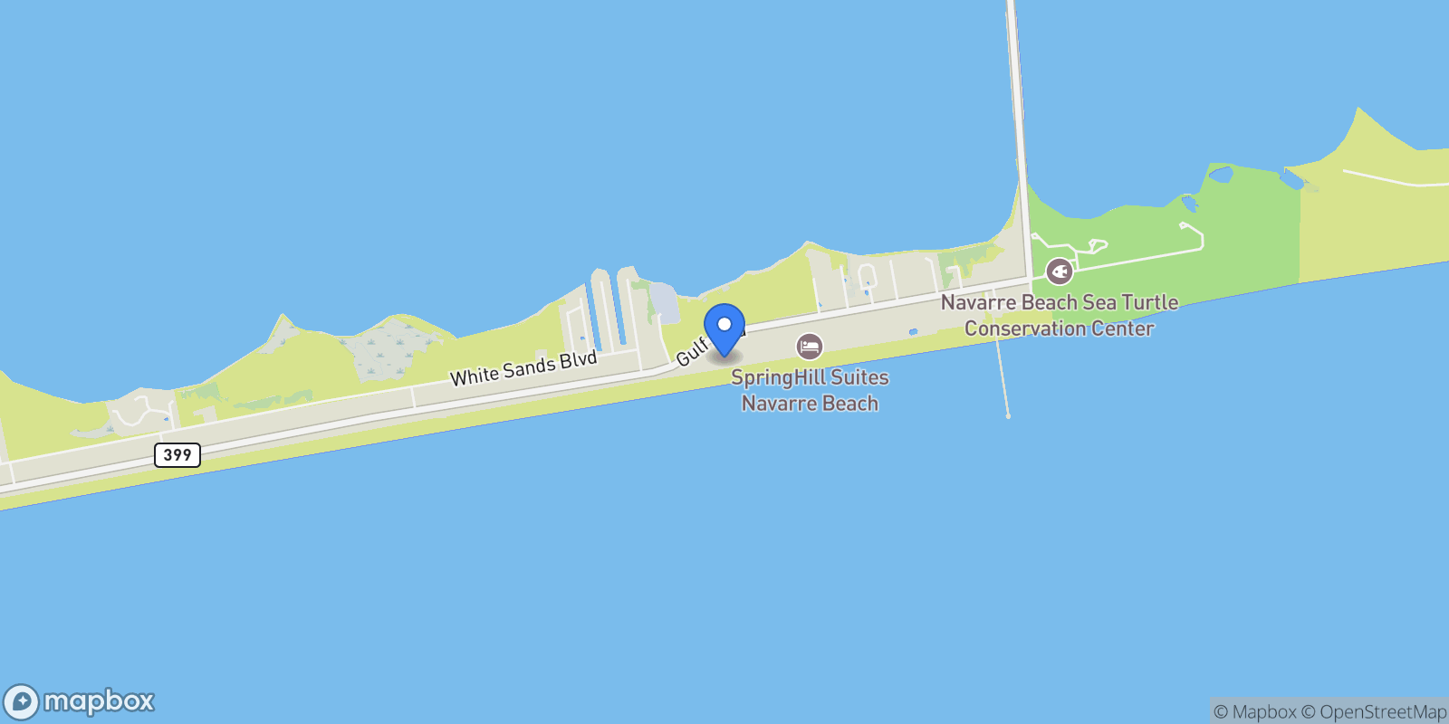 Map showing 8271 Gulf Blvd #1202, Navarre Beach, FL 32566, Navarre Beach, Florida, United States.