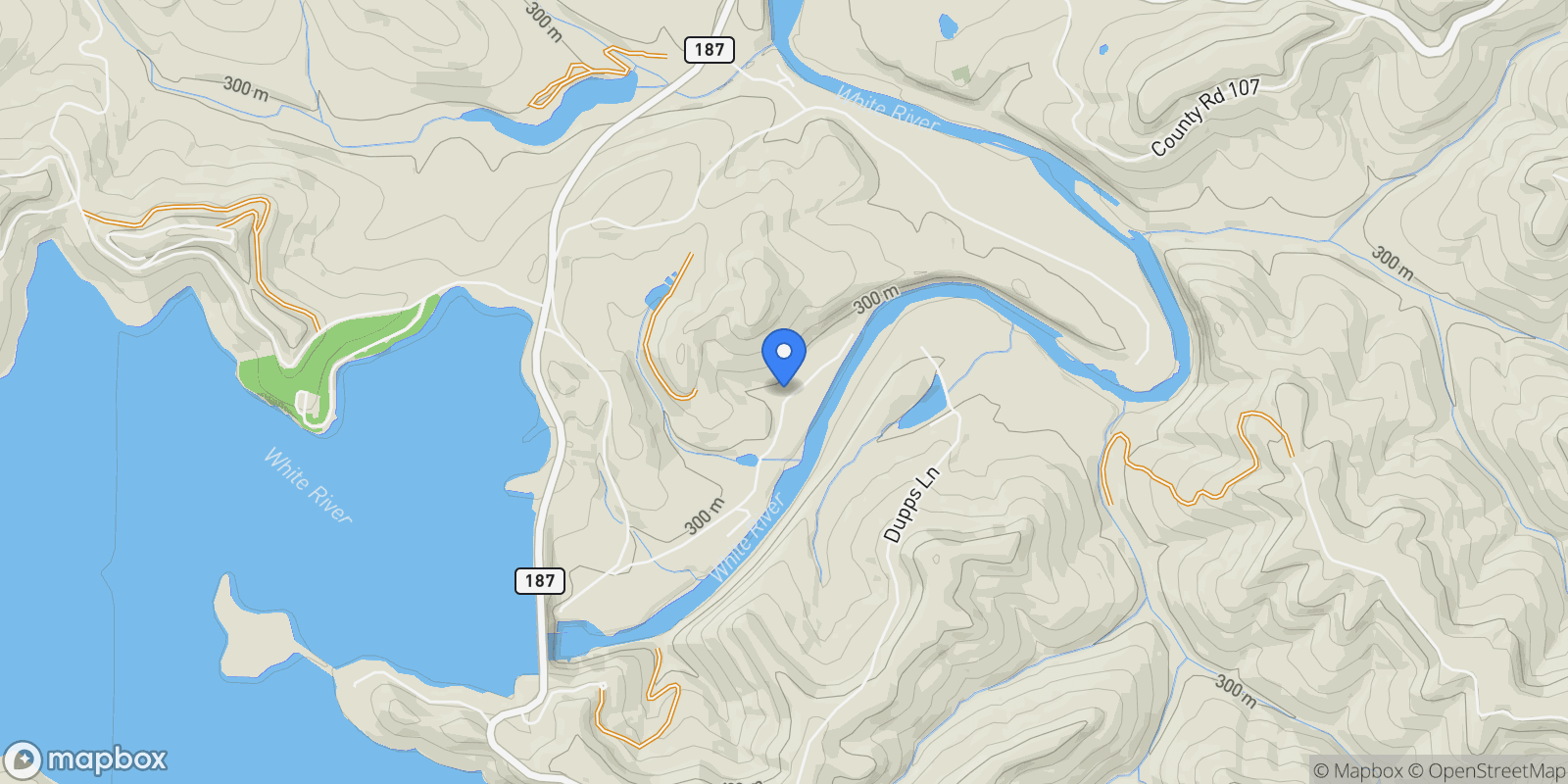 Map showing 576 CR 1361, Eureka Springs, AR 72631, Eureka Springs, Arkansas, United States.