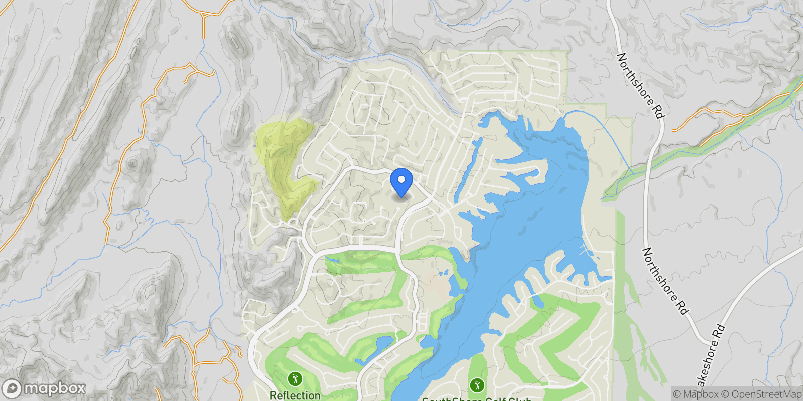 Map showing 5 Highland Cove Lane, Henderson, Nevada, United States.