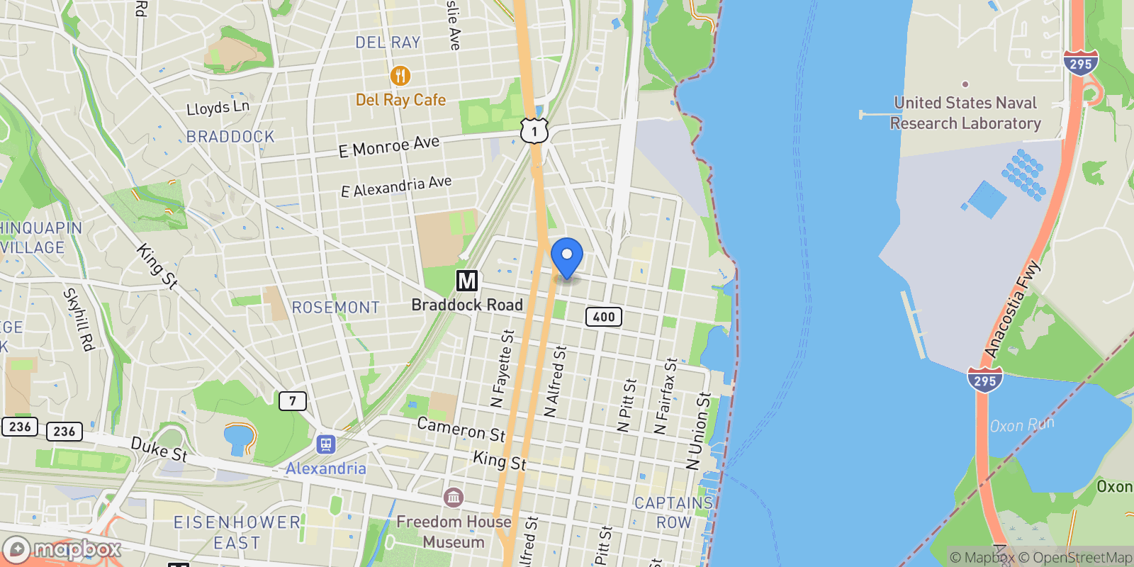 Map showing 908 Montgomery Street, Alexandria, VA 22314, Alexandria, Virginia, United States.