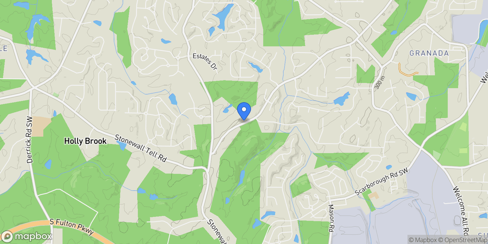 Map showing College Park, Georgia, United States.
