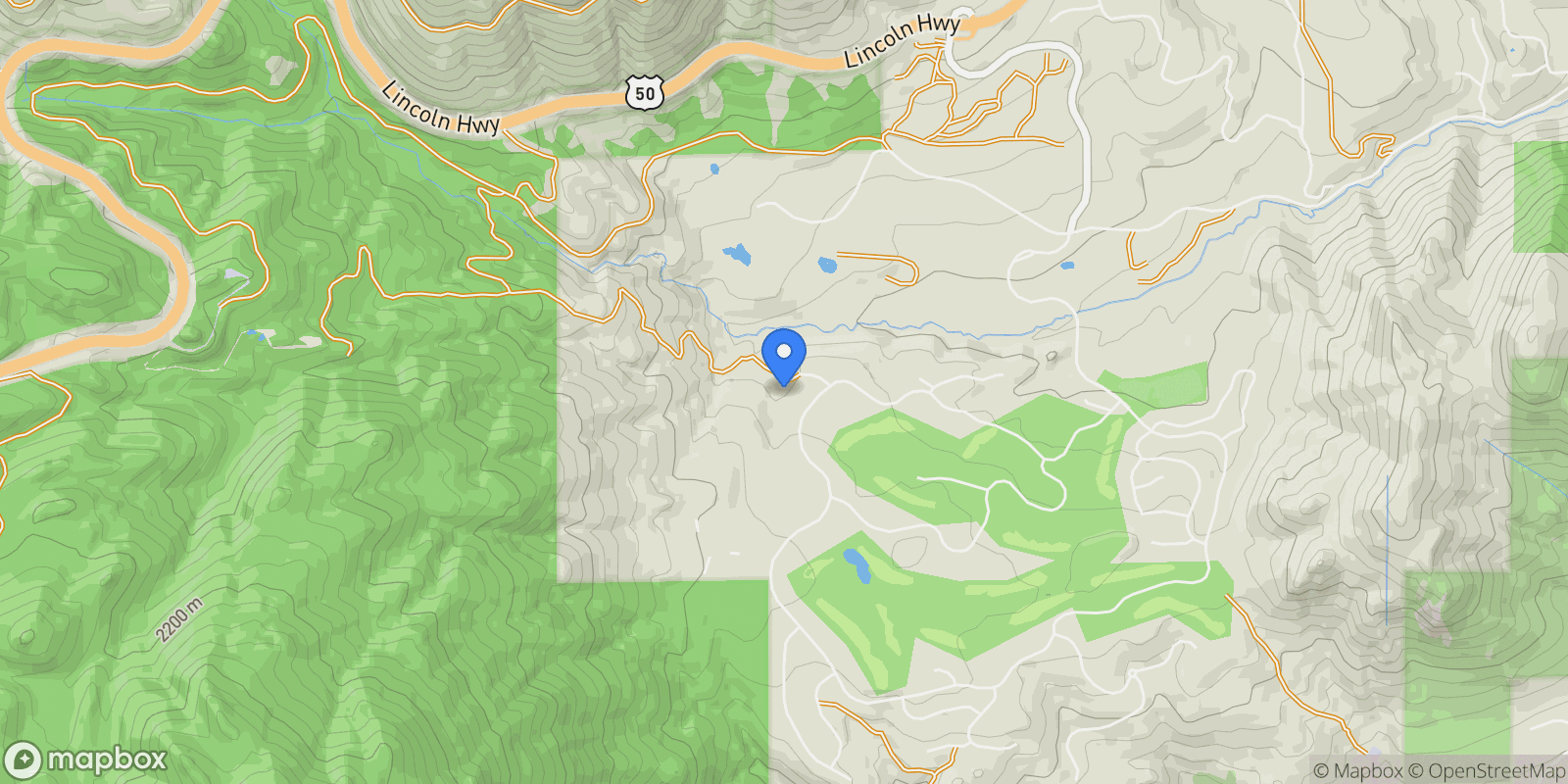 Map showing 121 Chamberlain Ct, Carson City, NV, 89705, USA, Genoa, Nevada, United States.