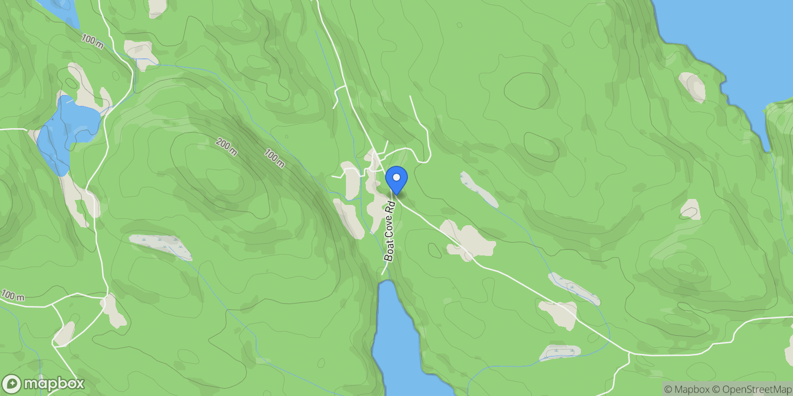 Map showing 2 Main Rd, Lasqueti Island, British Columbia, Canada.