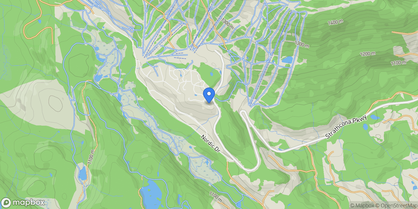 Map showing 706 Glacier View Close, Puntledge, British Columbia, Canada.