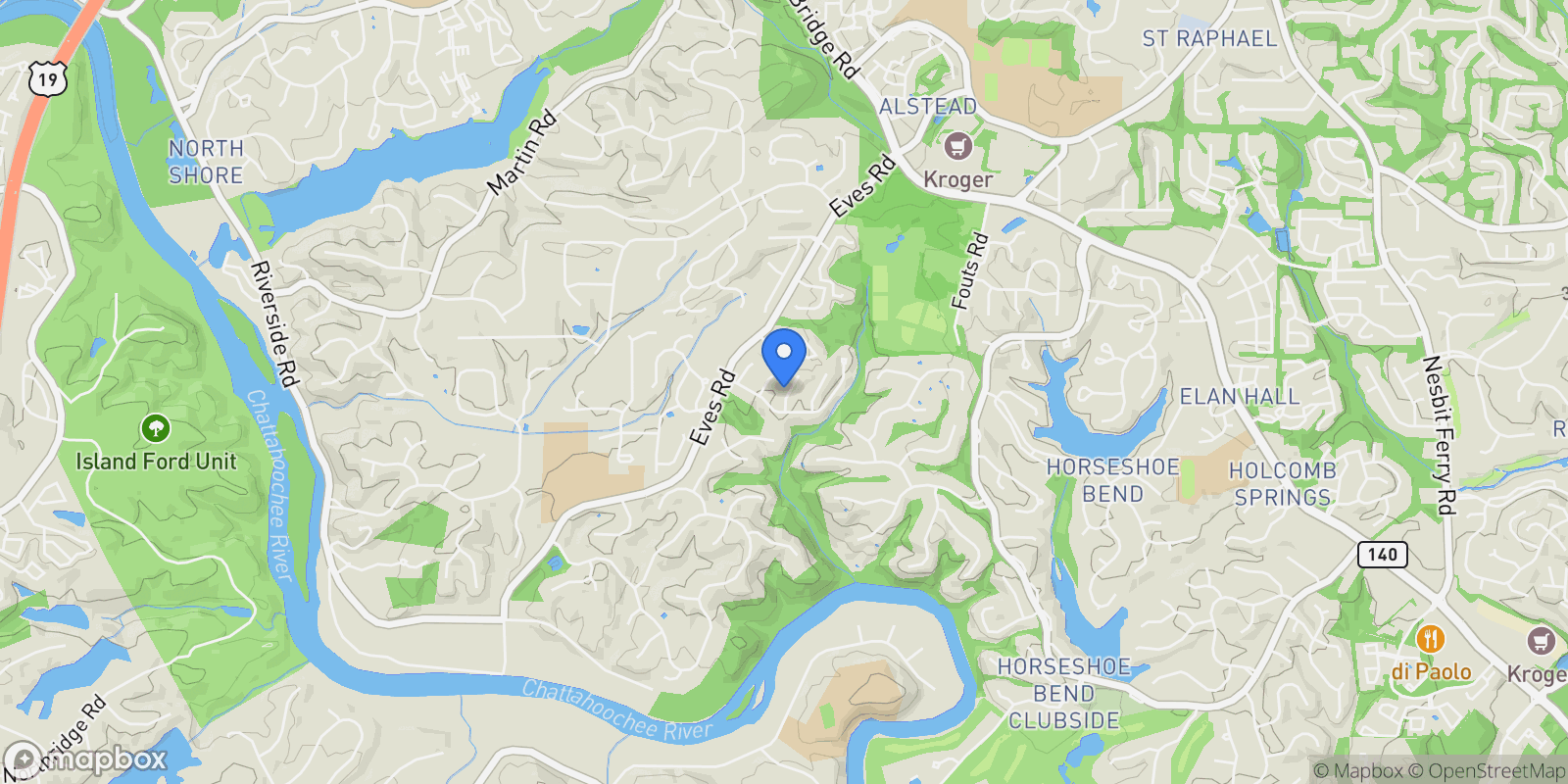 Map showing 920 Renaissance Way, Roswell, GA 30076, Roswell, Georgia, United States.
