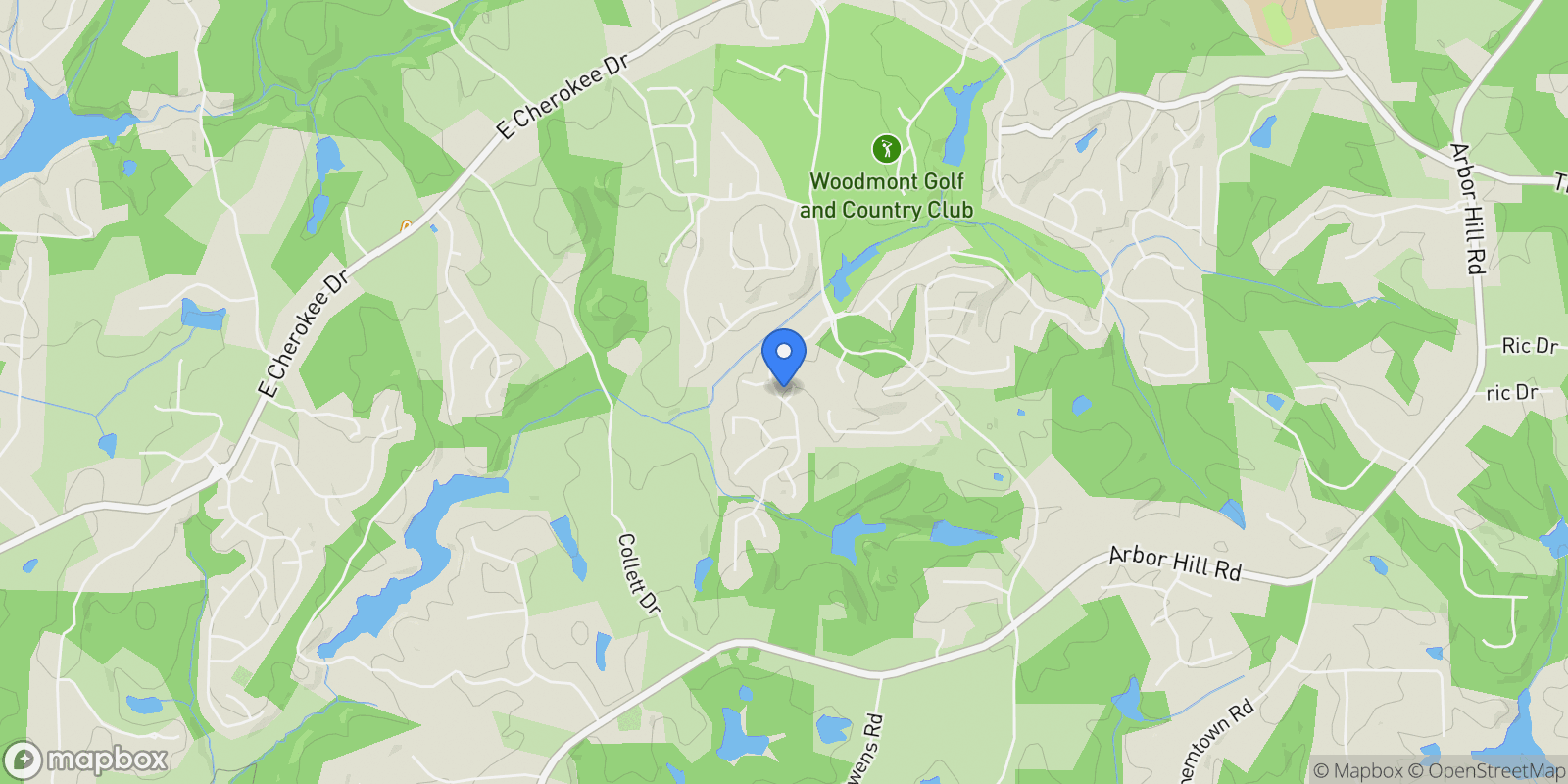 Map showing 601 Davenport Place, Canton, GA 30115, Canton, Georgia, United States.