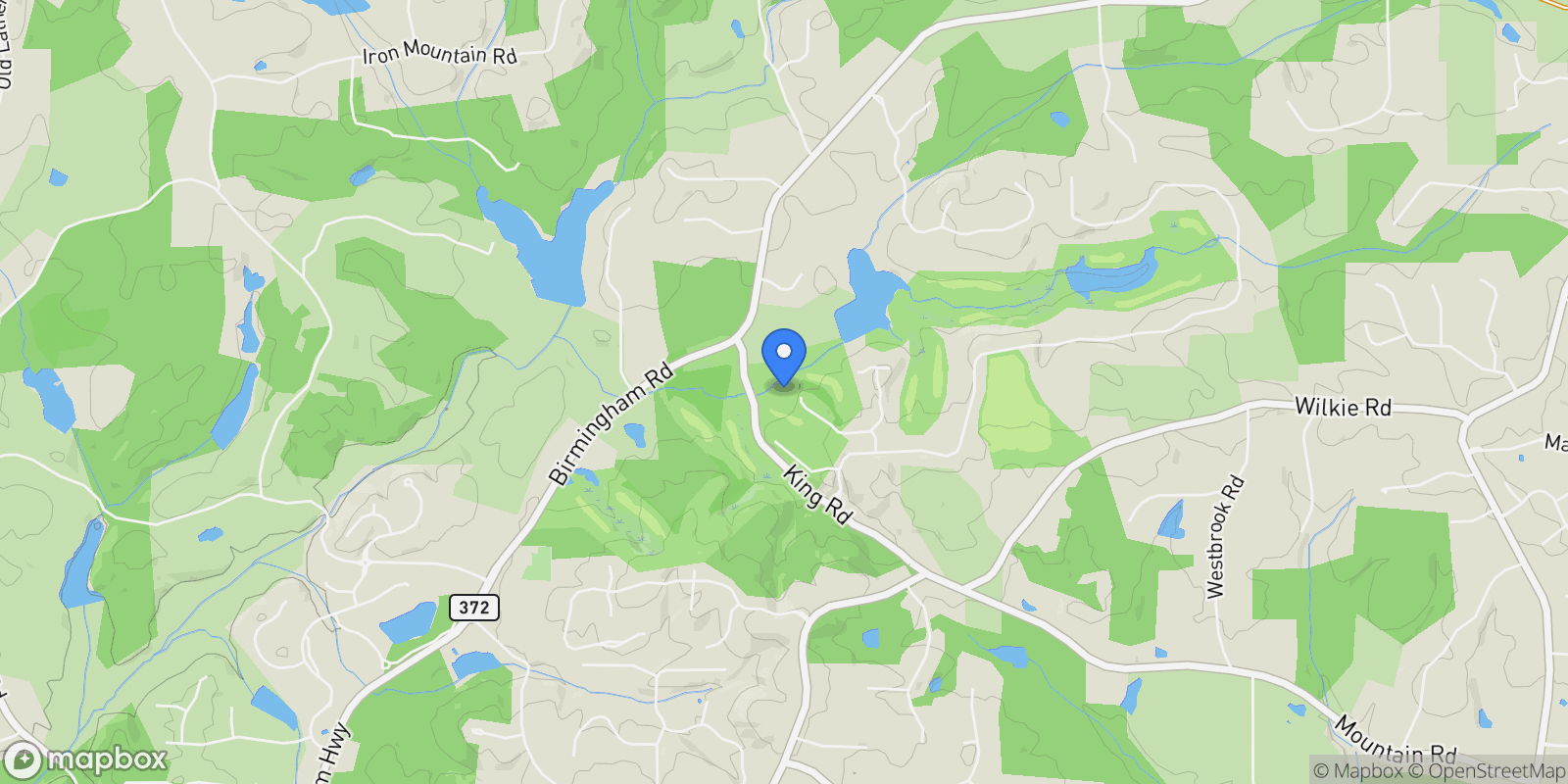 Map showing 500 Founders Drive E, Alpharetta, GA 30004, Milton, Georgia, United States.