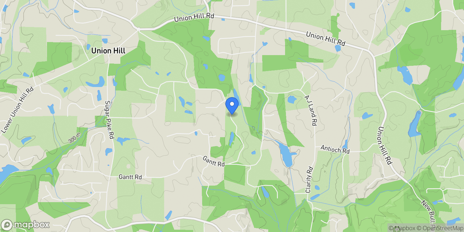 Map showing 615 Claxton Lane, Milton, GA 30004, Milton, Georgia, United States.