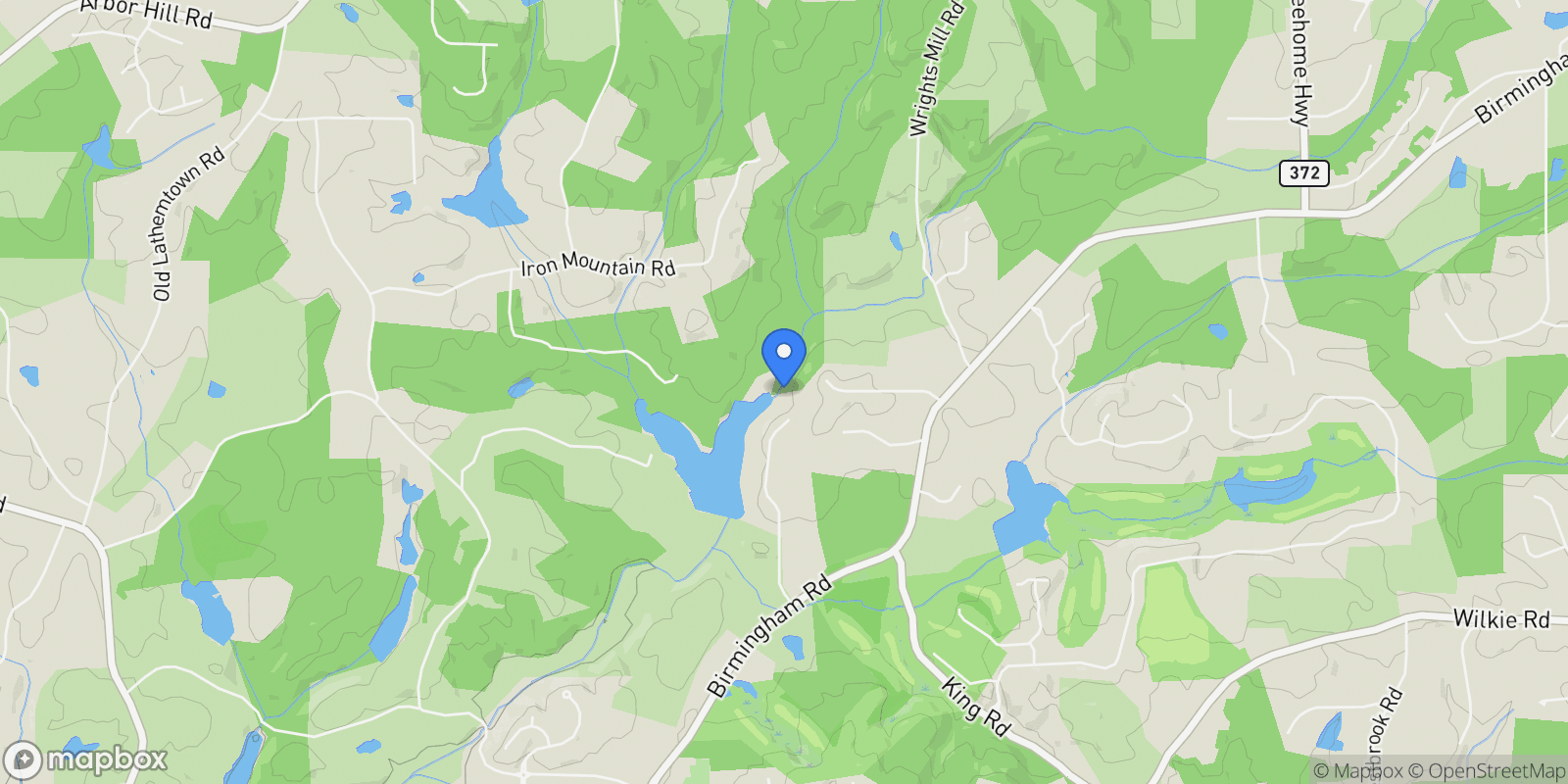 Map showing 221 Allmond Lane, Alpharetta, GA 30004, Milton, Georgia, United States.