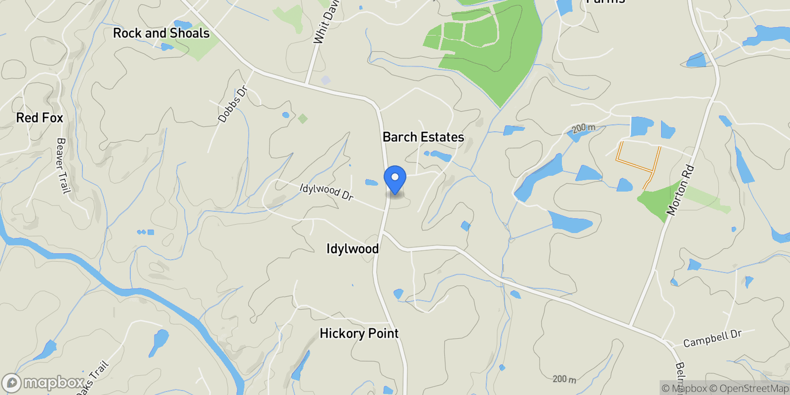 Map showing 4535 S Barnett Shoals Road, Athens, GA 30605, Athens, Georgia, United States.